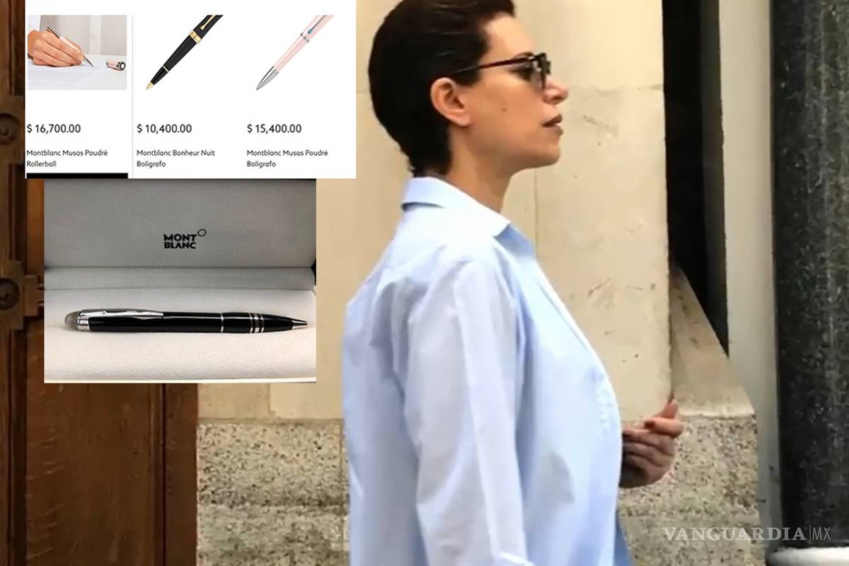 Karime Macías podría pagar la multa de Javier Duarte con lo que cuestan cuatro de sus plumas Montblanc