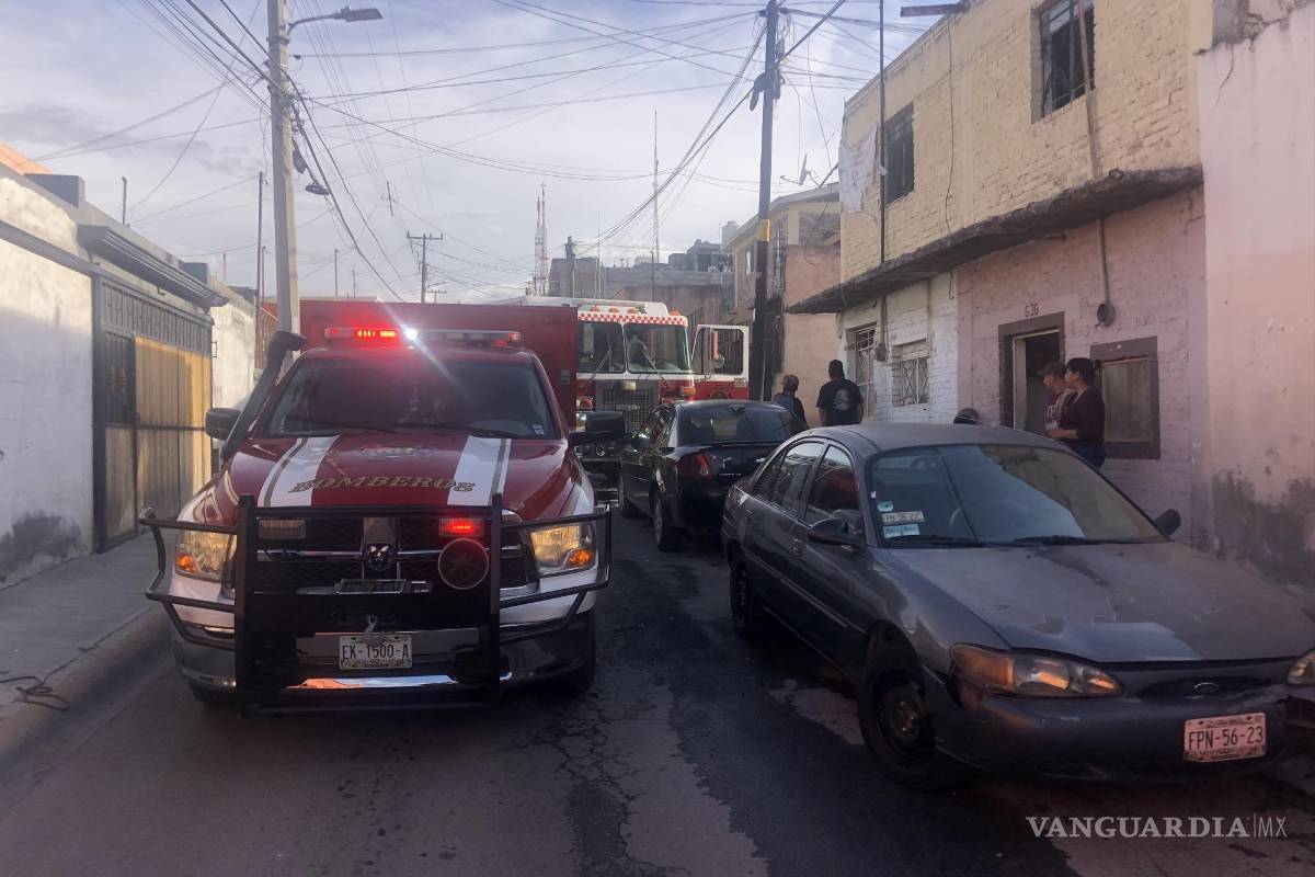 Se quema casa abandonada en el barrio Santa Anita de Saltillo