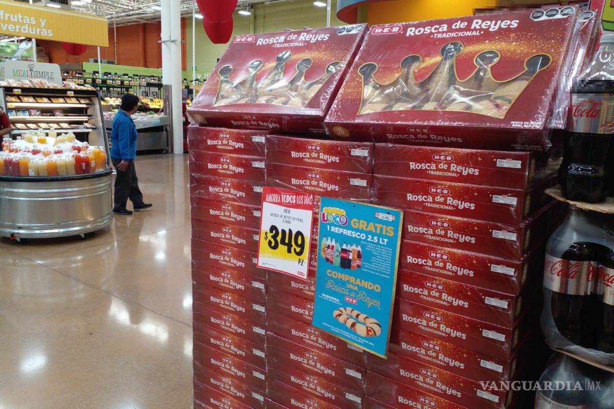 ¿Un lujo comprar una Rosca de Reyes en Saltillo? Inflación le pega a esta tradición