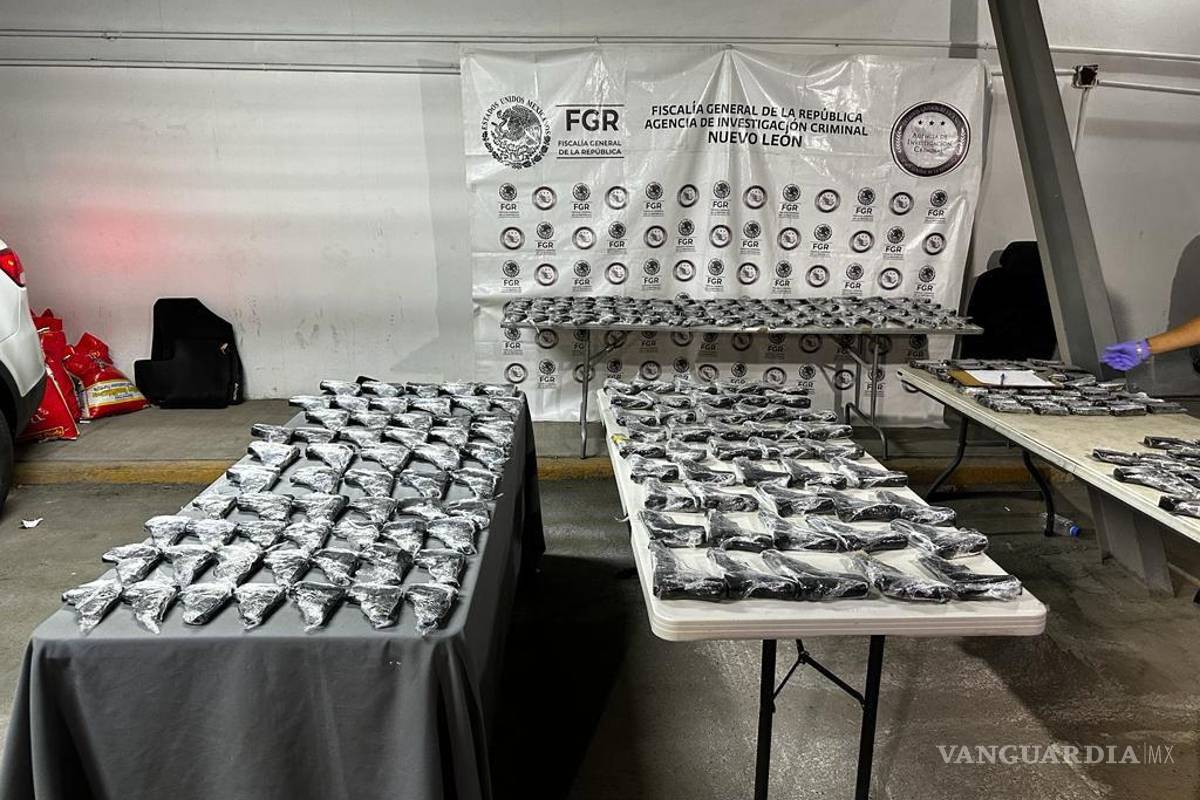 FGR decomisa en Nuevo León más de 200 armas cortas y detiene a sospechoso