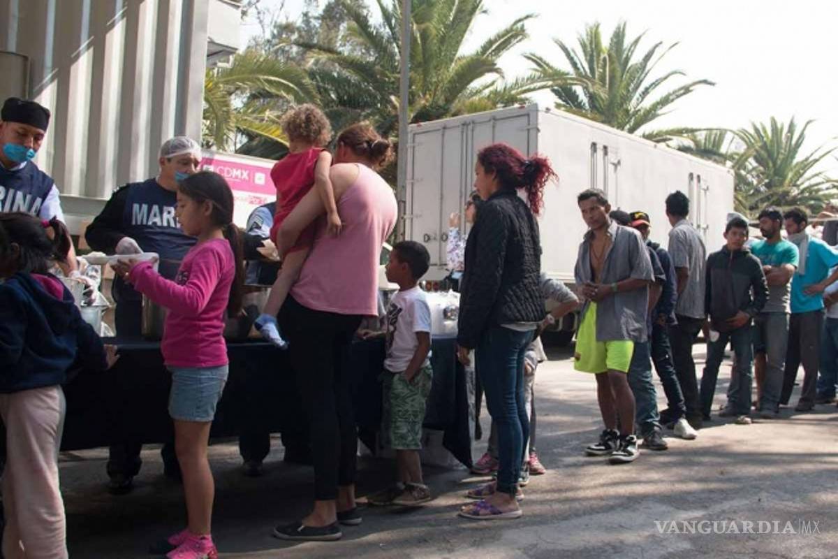 Aplican dispositivo de seguridad en apoyo a migrantes