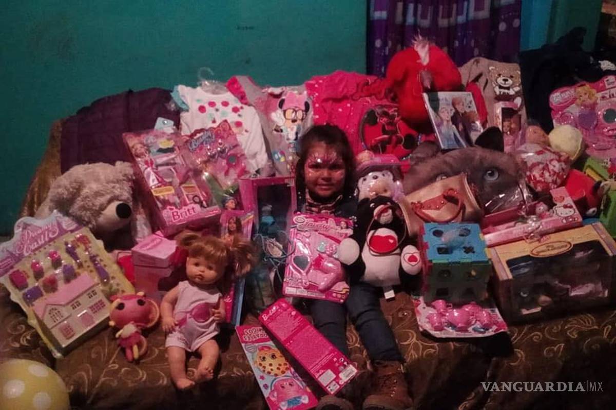 En Saltillo invitados 'plantan' a niña en su cumpleaños, usuarios se enteran y le llevan a 'Bely y Beto'
