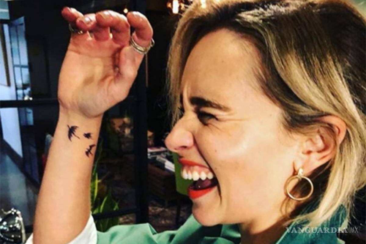 Emilia Clarke se despide de 'Game of Thrones' con un tatuaje
