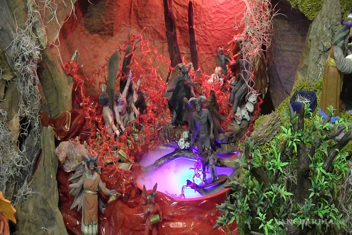 Familia recrea 60 pasajes bíblicos en mega nacimiento