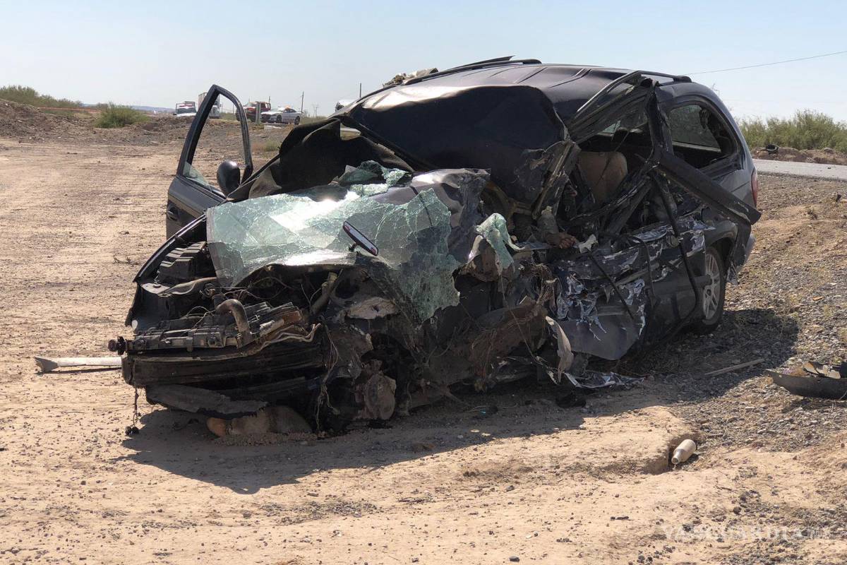 Se queda dormido al volante, nunca más volvió a despertar; choca en la carretera Torreón-Saltillo