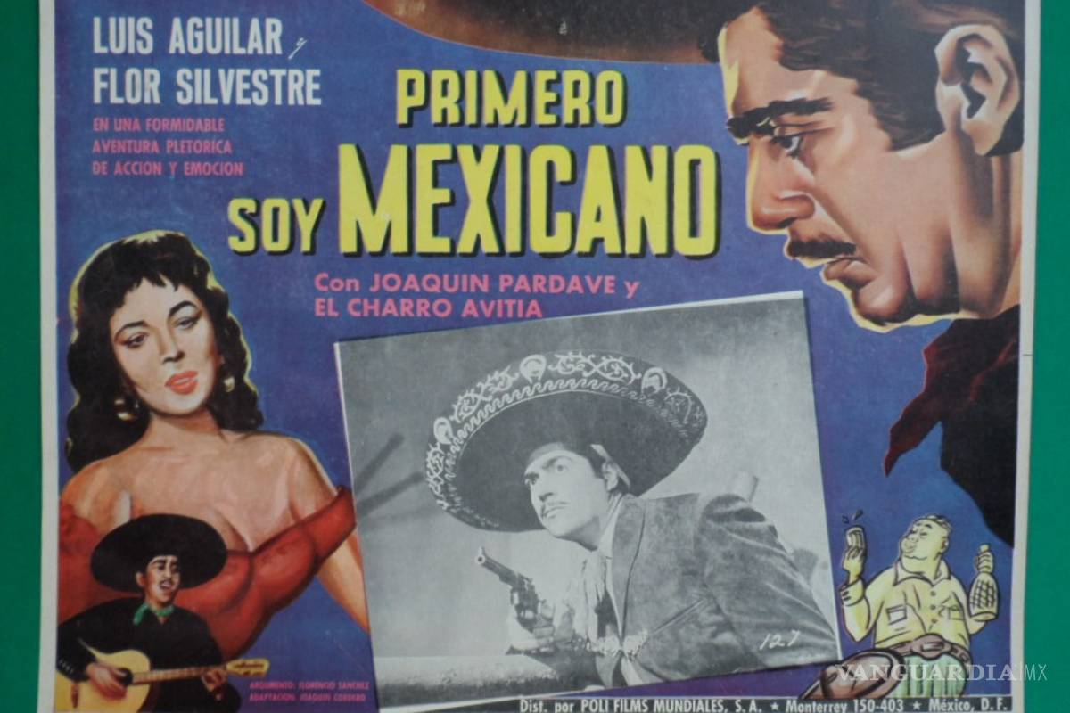Homenajean a Luis Aguilar con proyección del filme "Primero soy mexicano"