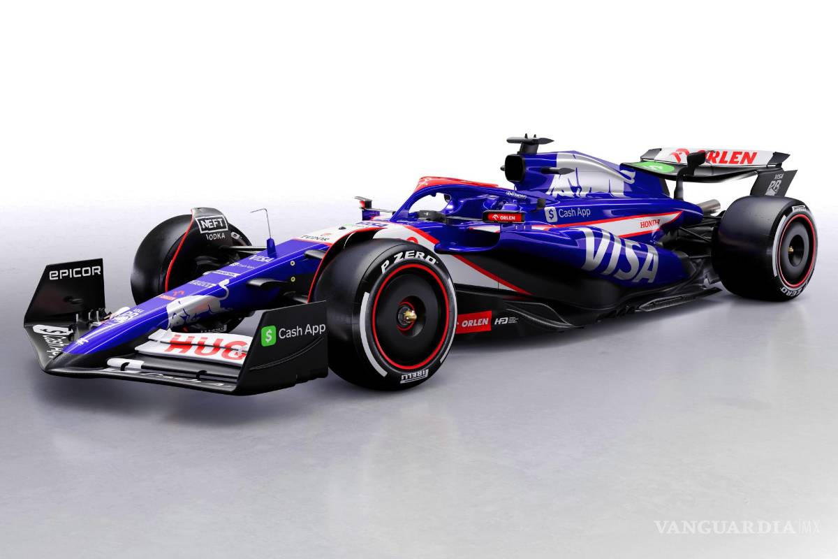 ¡Adiós a AlphaTauri! Visa Cash RB renueva imagen y presenta su nuevo VCARB 01