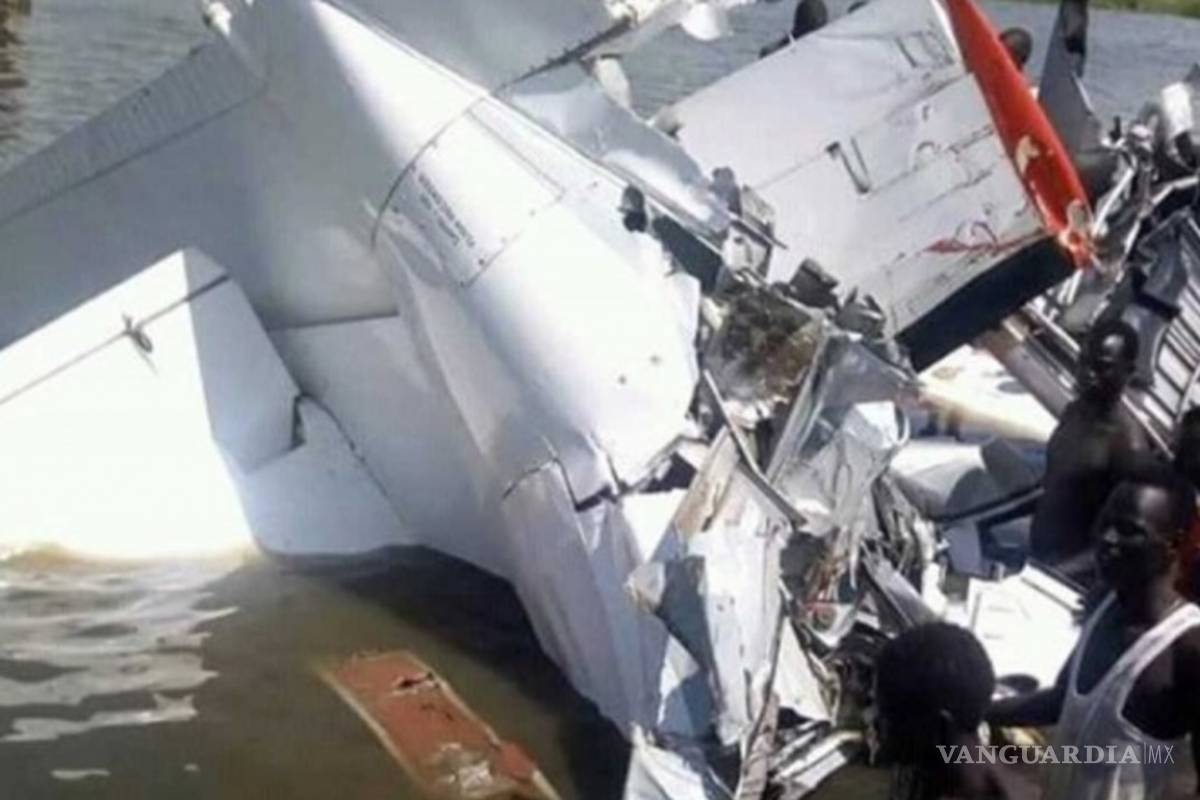 Al menos 19 muertos tras caer avión en Sudán del Sur