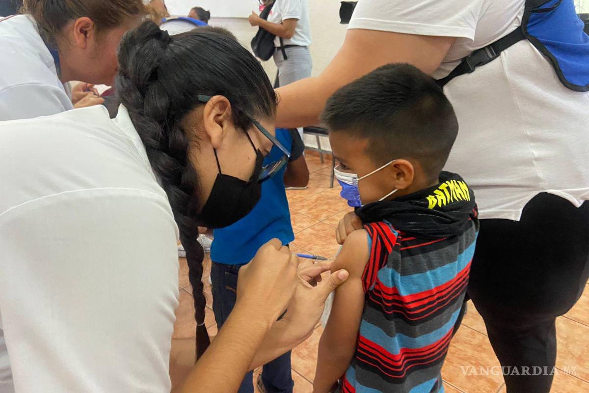 Vacunarán con Pfizer a 10 mil niños de 5 a 11 años de Frontera, Coahuila