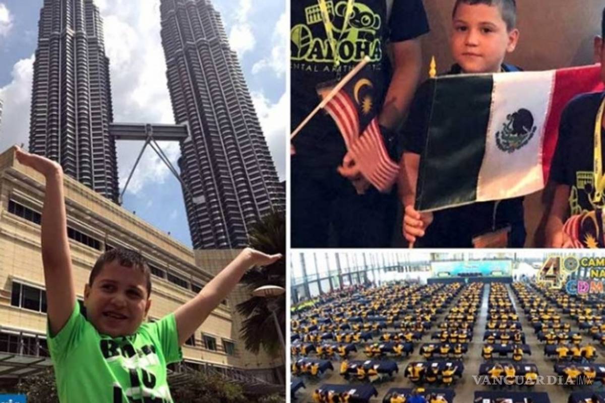 Niño genio mexicano arrasa en el Mundial de Matemáticas