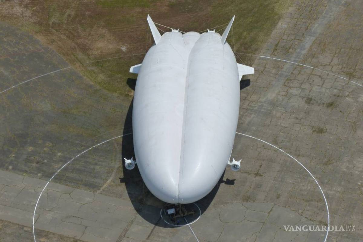 $!Airlander, la aeronave más grande y ecológica