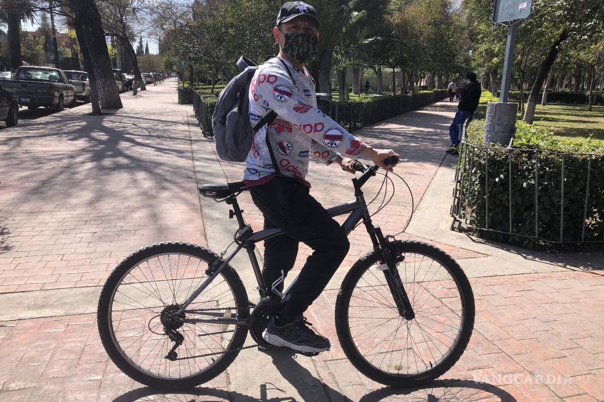 En Saltillo, el uso de la bicicleta es una gran alternativa para hacer ejercicio y medicina para la salud