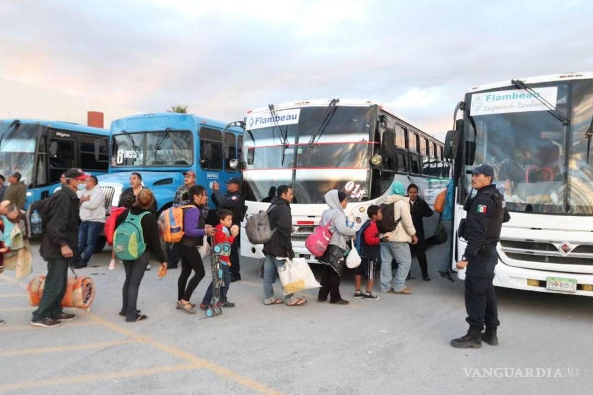 Esperan en Piedras Negras más de 2 mil migrantes para recibir asilo de Estados Unidos
