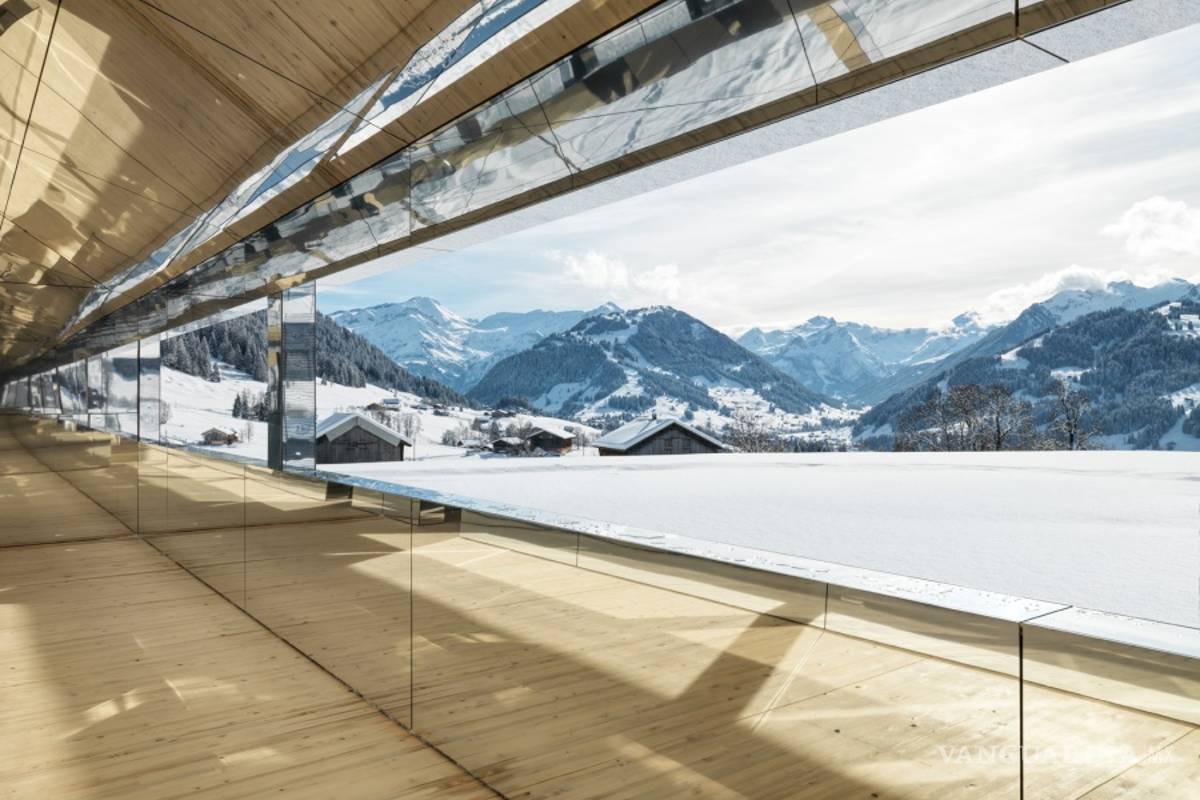 $!Mirage Gstaad, la sorprendente casa de los espejos que está en las montañas de Suiza