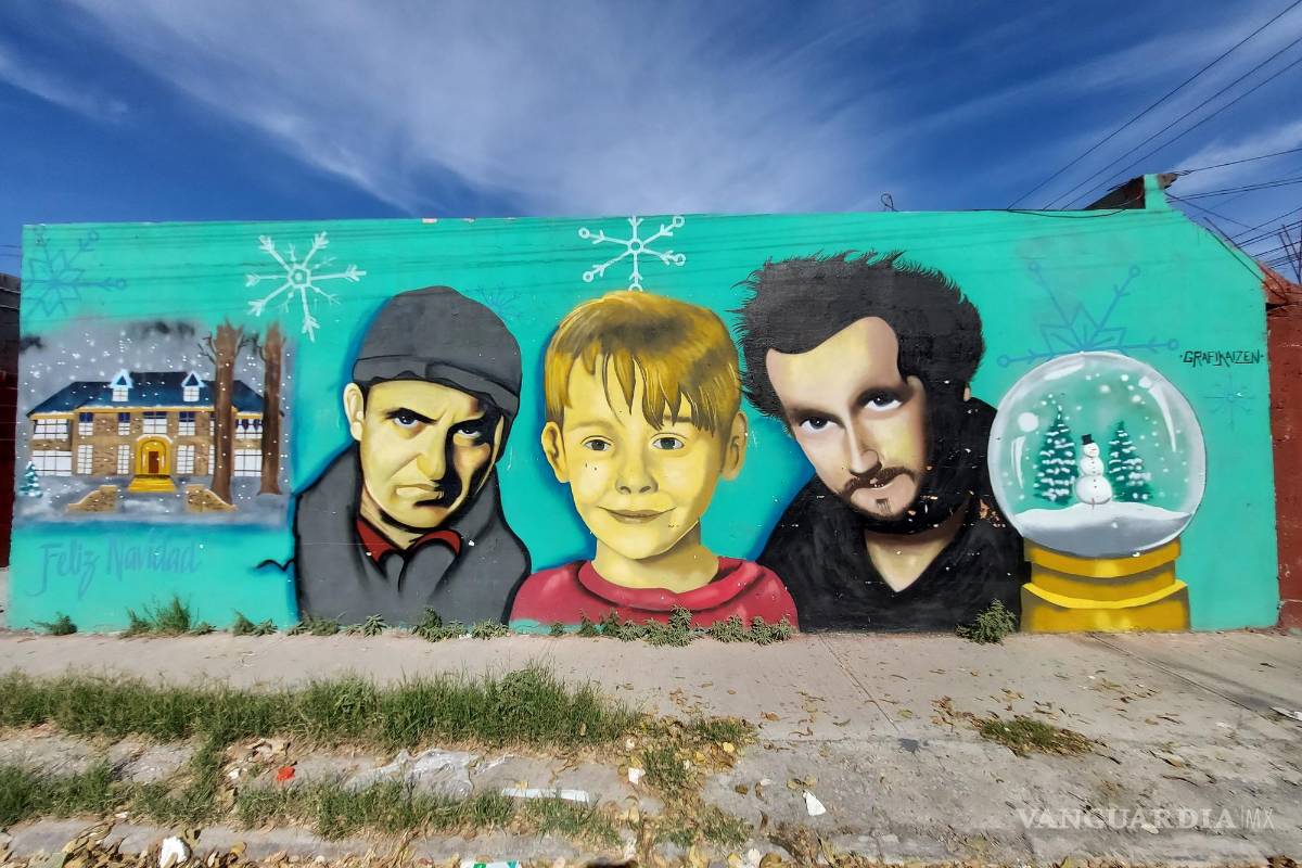 ‘Mi pobre angelito’ tiene su mural en una calle de Saltillo