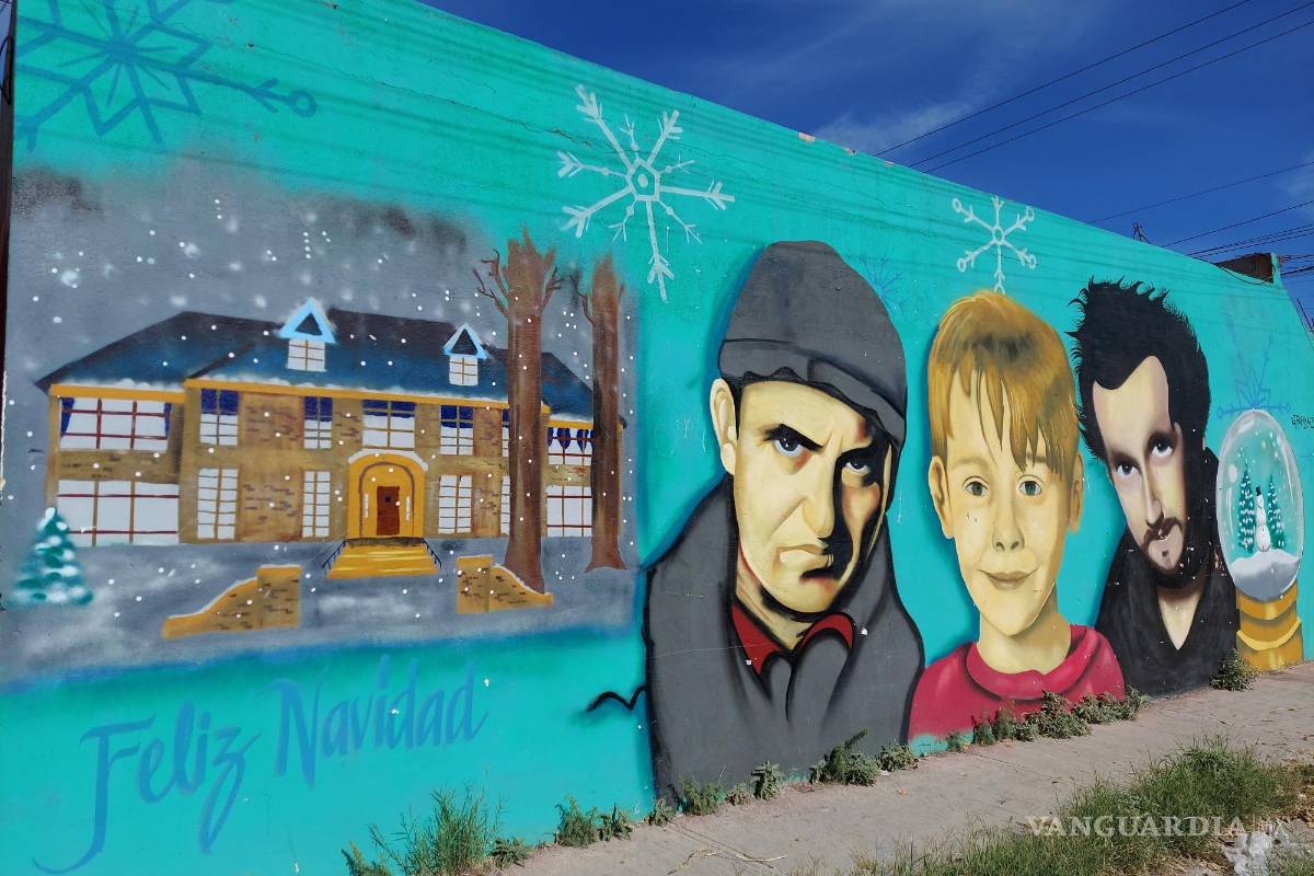 ‘Mi pobre angelito’ tiene su mural en una calle de Saltillo