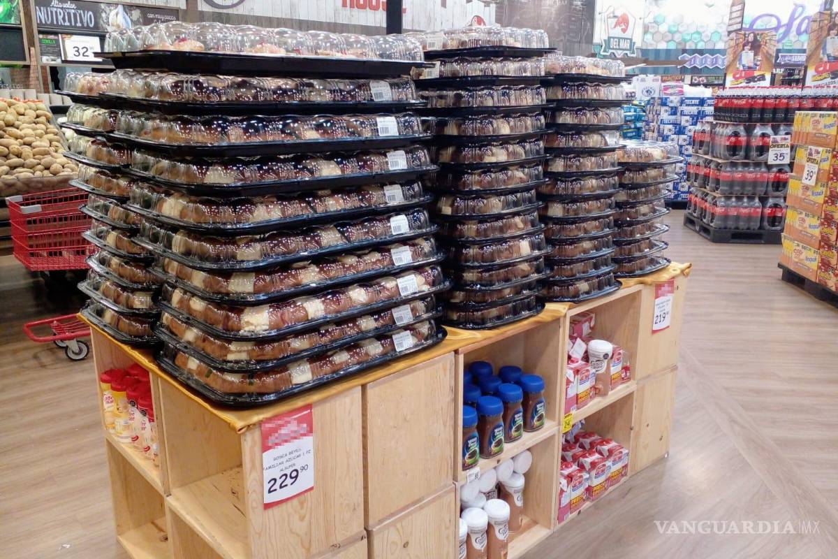 ¿Un lujo comprar una Rosca de Reyes en Saltillo? Inflación le pega a esta tradición