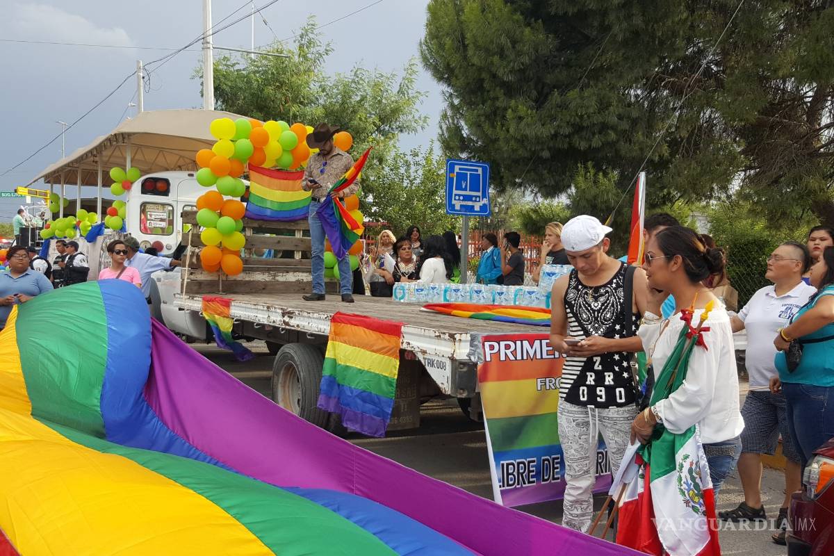 Realizan marcha Gay en Monclova