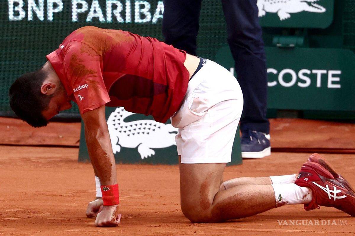 Tras una terrible lesión en su rodilla, Novak Djokovic se retira del Roland Garros