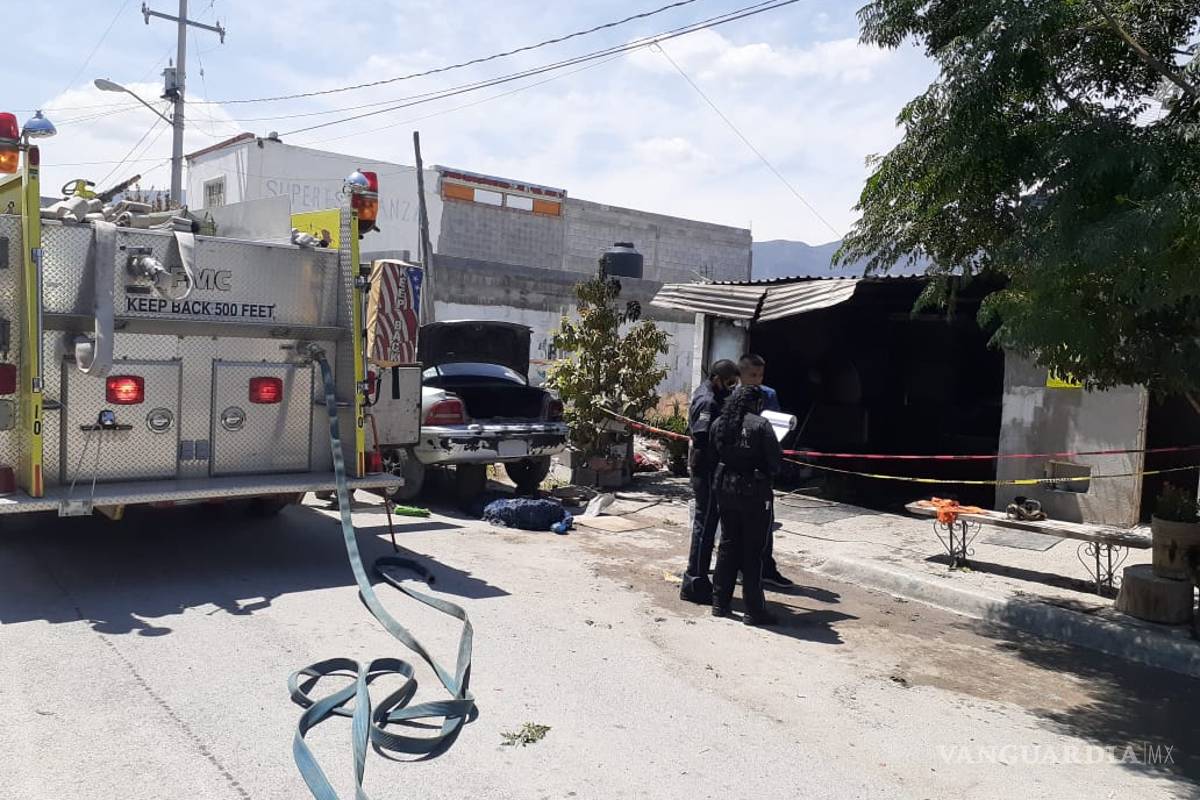 Arde una vivienda en la Estrella de David