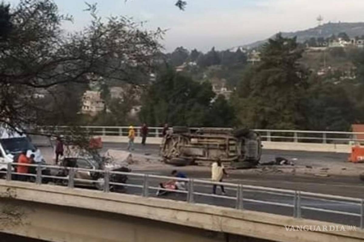 Camión pierde el control y mata a 6 personas en Tlaxcala