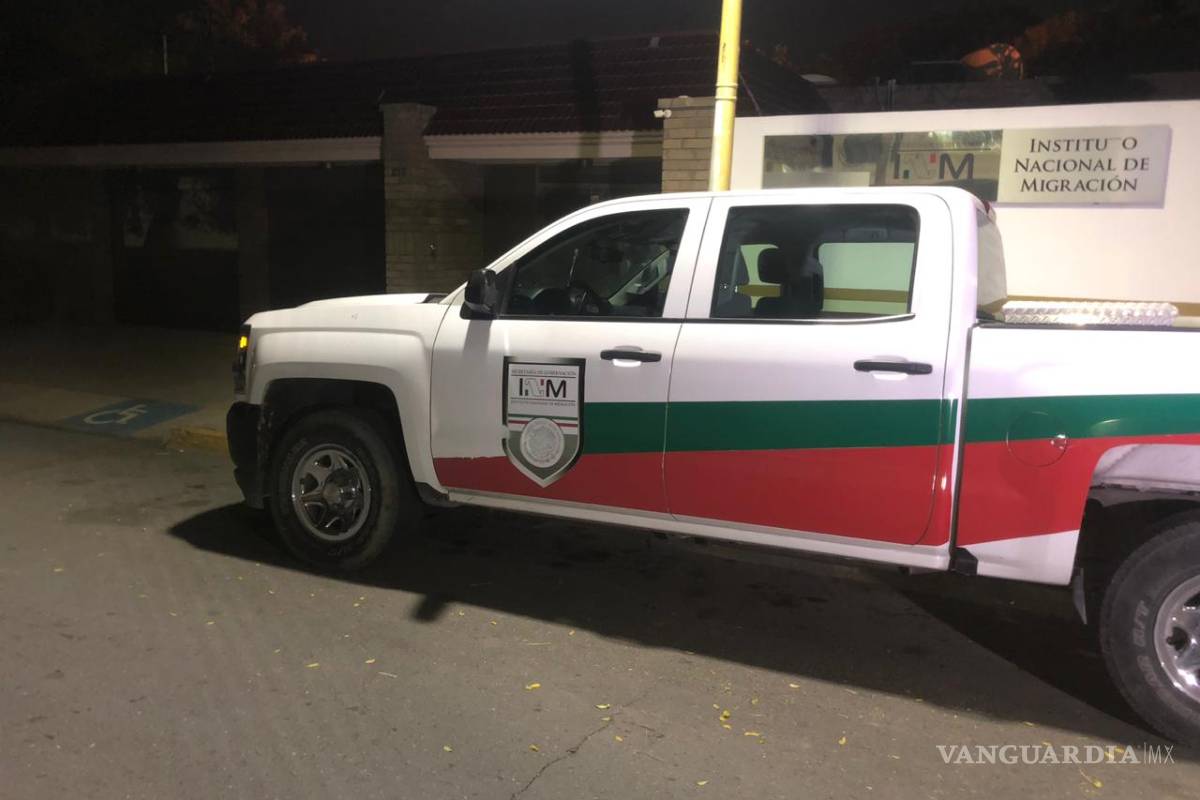 Arrestan a 11 migrantes tras pelea en delegación del INM en Saltillo