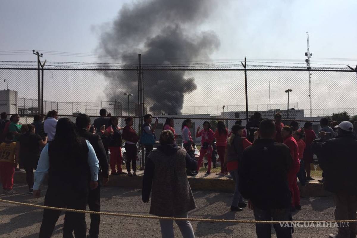 Reportan motín en penal de Ecatepec
