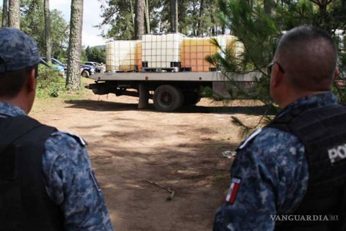 Aseguran 5 mil 500 litros de huachicol en Hidalgo