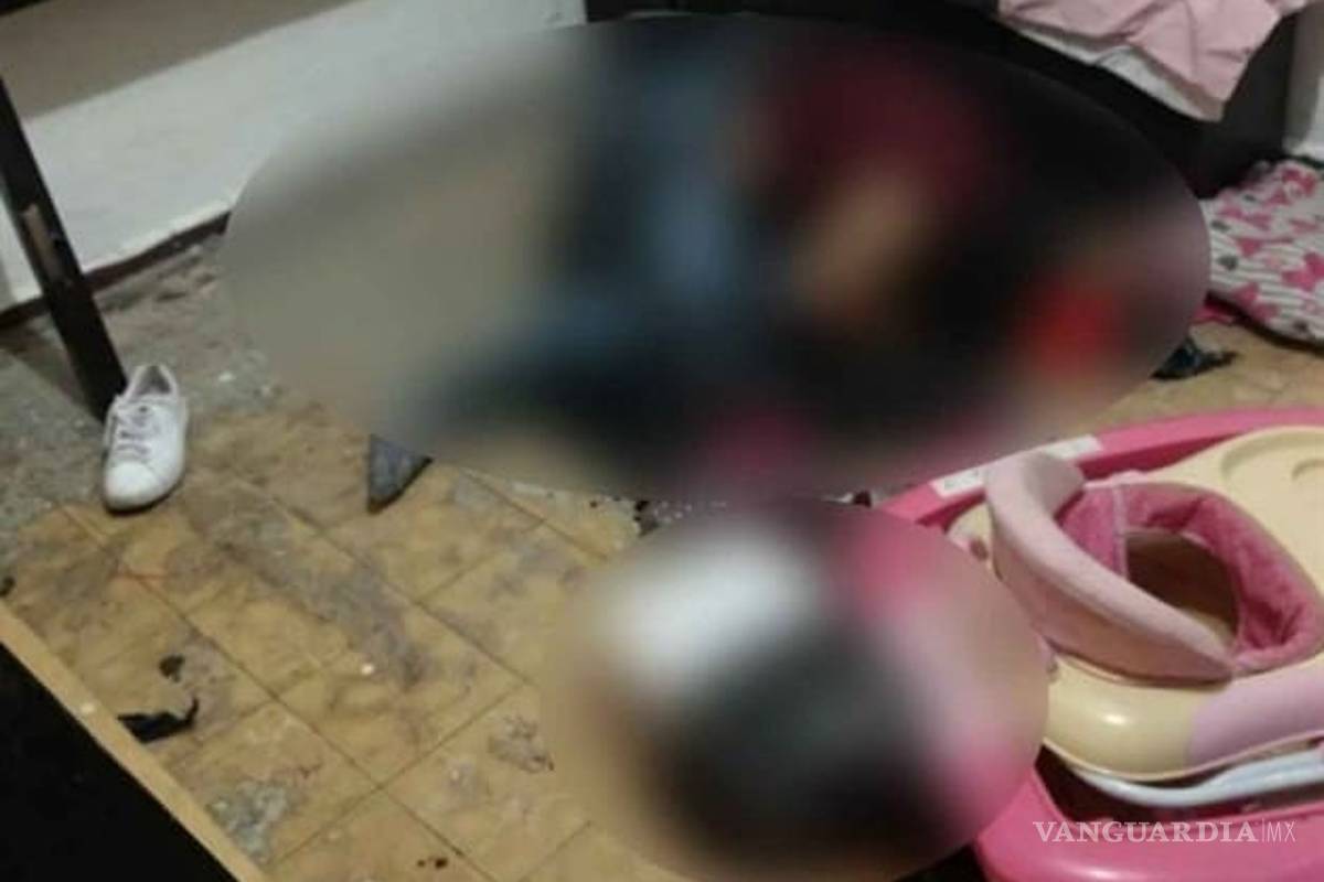 Brutal asesinato de una madre a puñaladas, además asesinaron a su hija y robaron su bebé