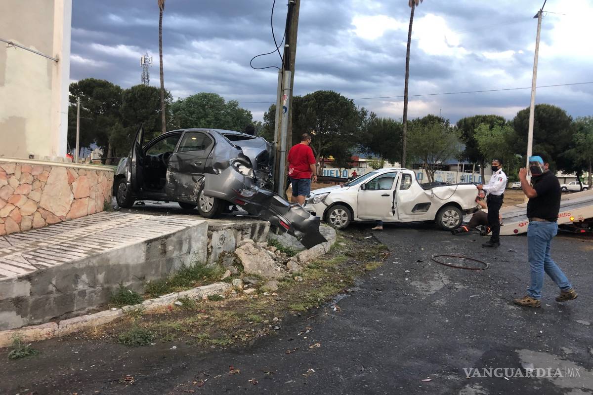 Lluvias dejan tres accidentes en Saltillo