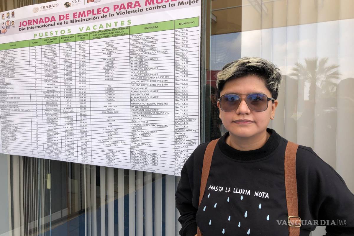 Activista por los derechos humanos con dos carreras no puede encontrar empleo formal en Coahuila