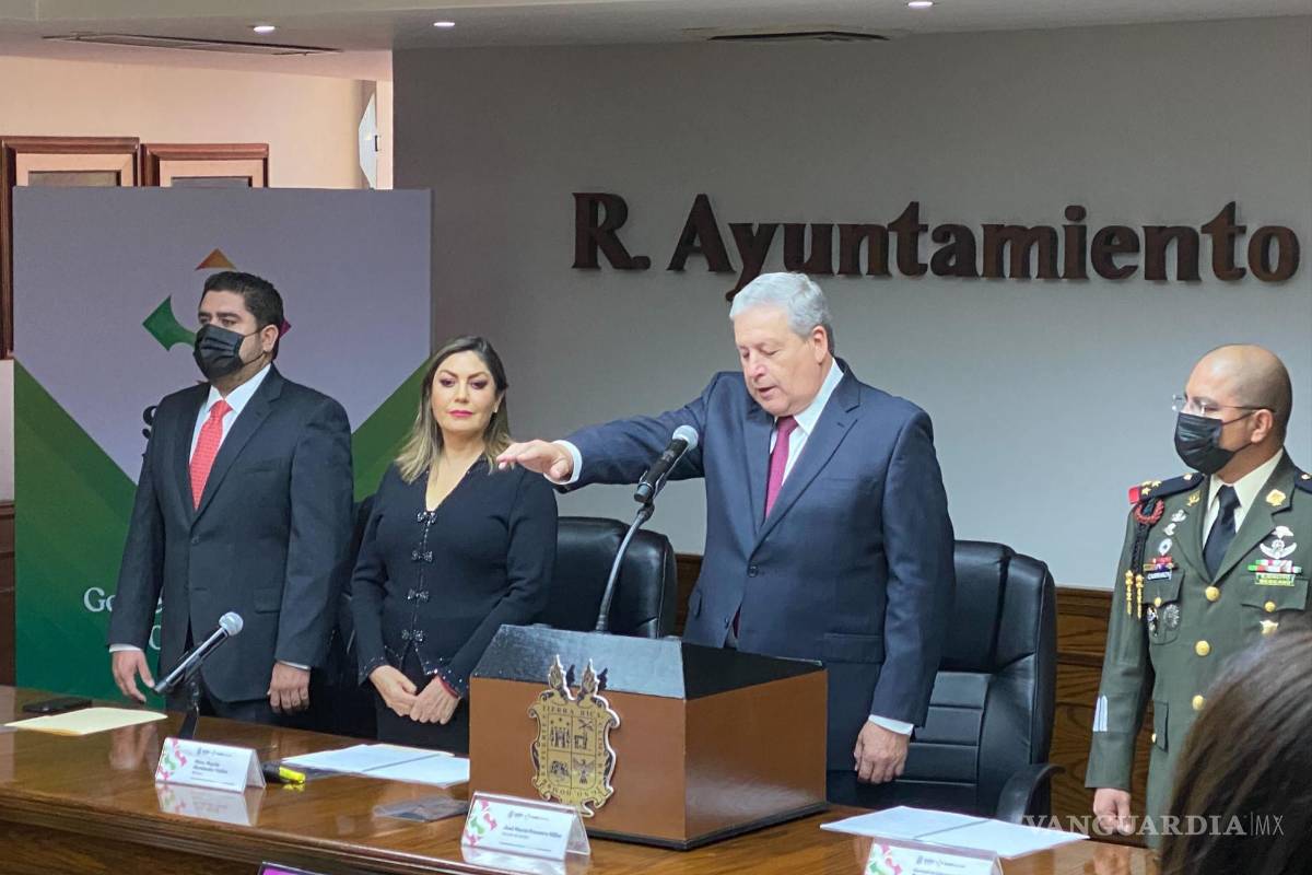 Rinde protesta José María Fraustro como Alcalde de Saltillo