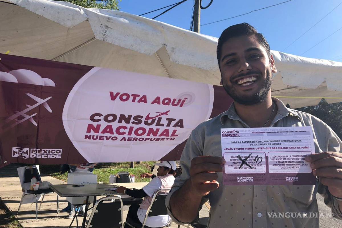 Se desploma credibilidad de consulta por NAIM; en Coahuila votan hasta 5 veces