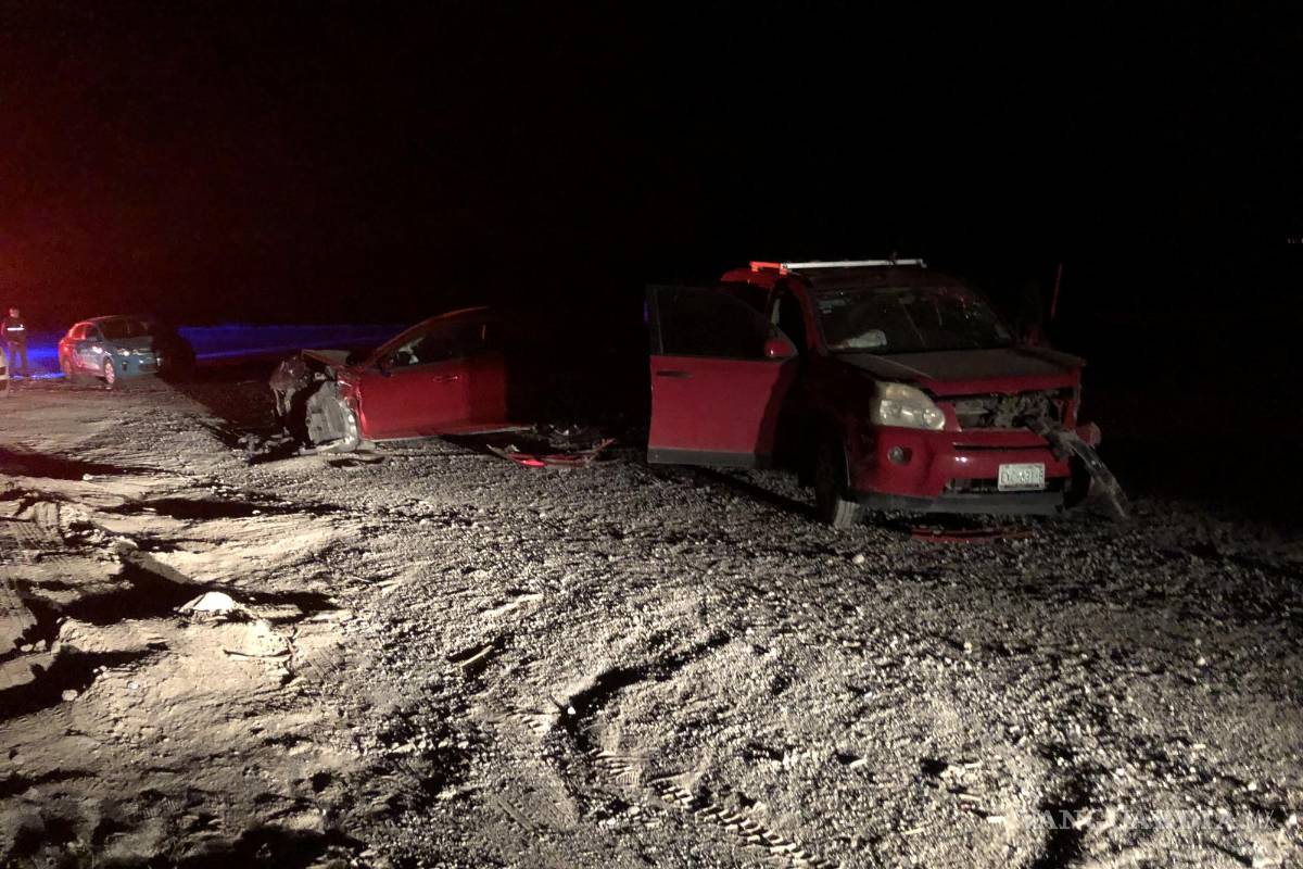 Chocan de frente en la carretera a Zacatecas y viven para contarlo; sufren heridas leves