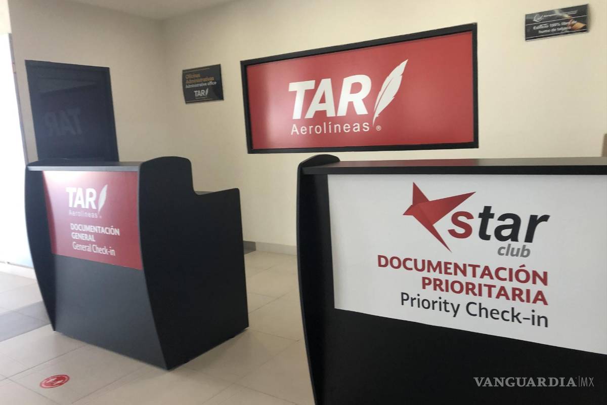 Reactivaría TAR los vuelos a Saltillo a finales del 2023