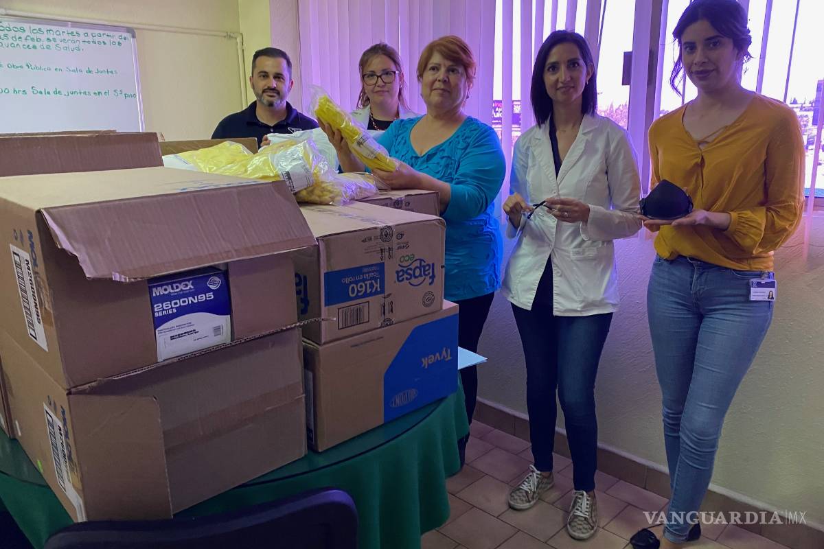 Tupy apoya con insumos a hospitales de Saltillo ante contingencia por coronavirus