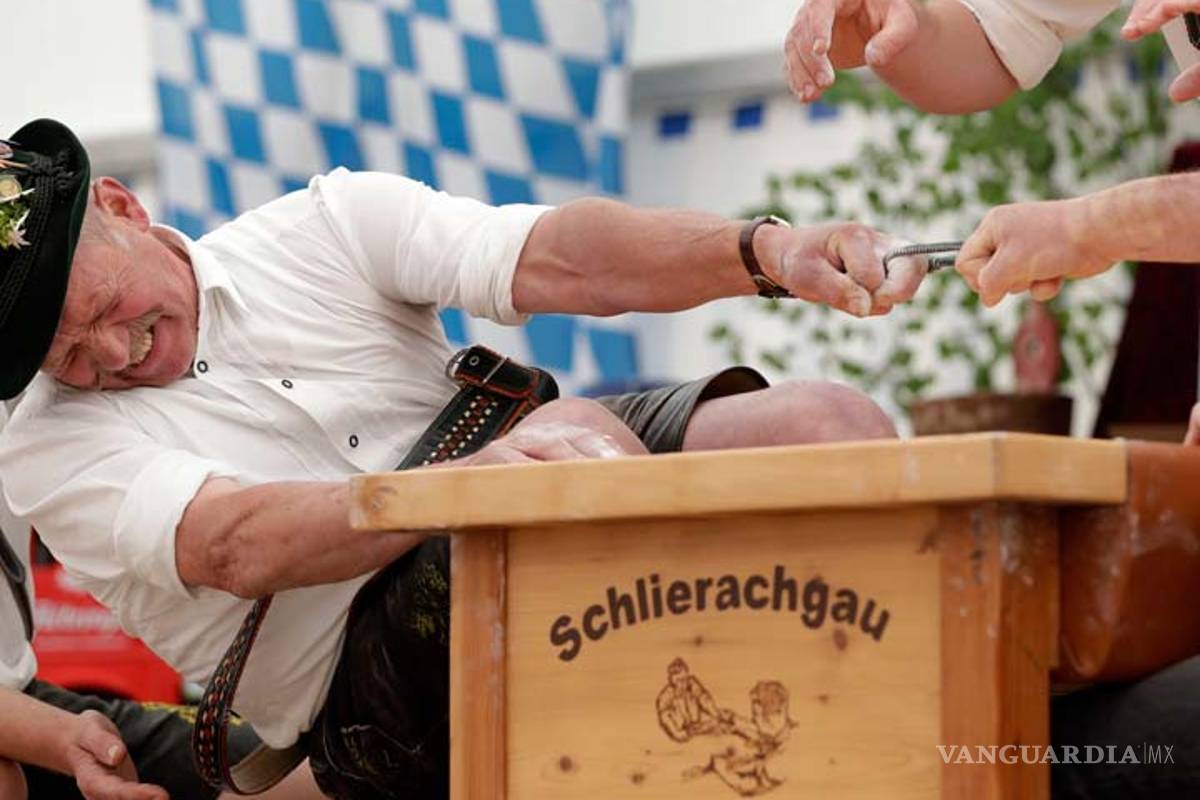 Comienza el campeonato de lucha de dedos al sur de Alemania