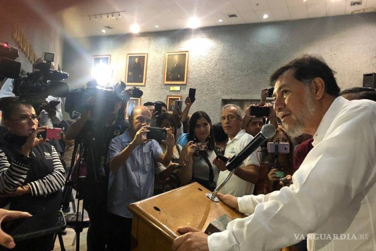 Exige Noroña al Congreso de NL una disculpa pública