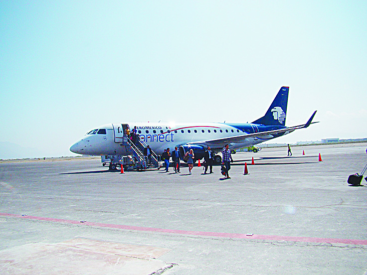 Recorta Aeroméxico un vuelo en aeropuerto de Ramos Arizpe