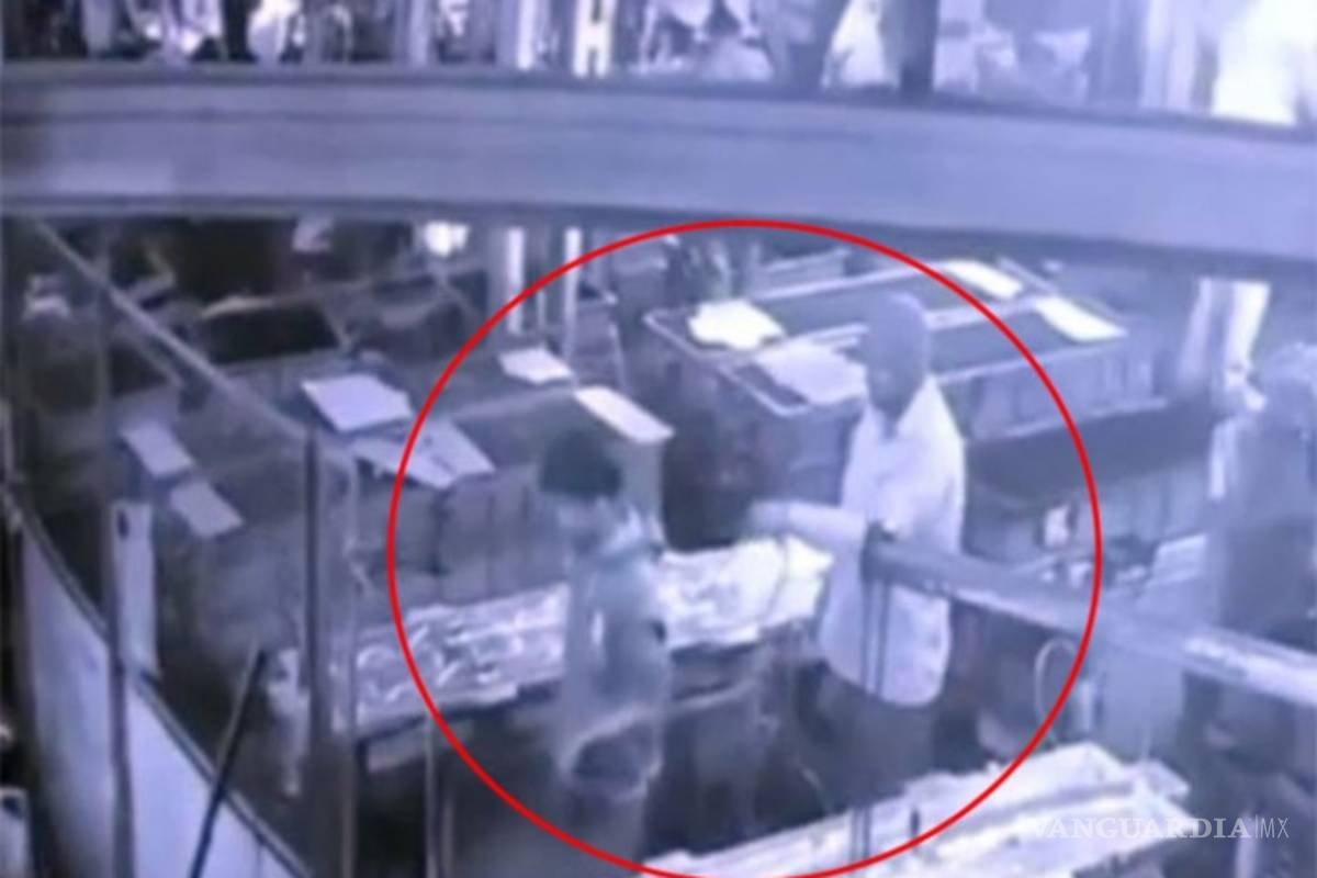 Con aire comprimido supervisor mata a empleado en una fábrica