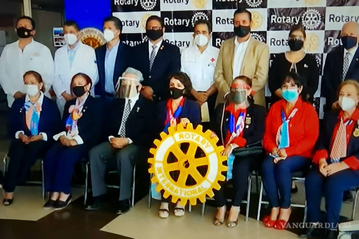 Club Rotario de Torreón entrega respiradores al Hospital General y Cruz Roja