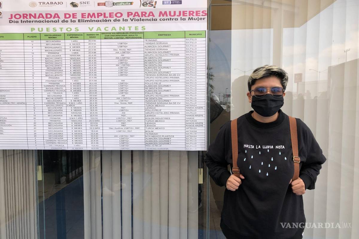 Activista por los derechos humanos con dos carreras no puede encontrar empleo formal en Coahuila