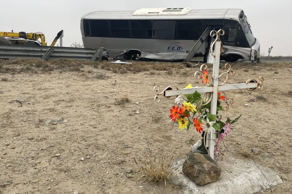 Accidente de camión en carretera Monclova deja 8 heridos; pierde neumático rumbo a Ramos Arizpe