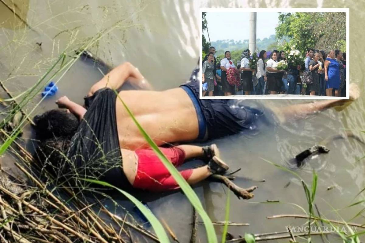 ¡San Salvador llora a Valeria y Óscar en su entierro! Así despidieron a los migrantes ahogados en México