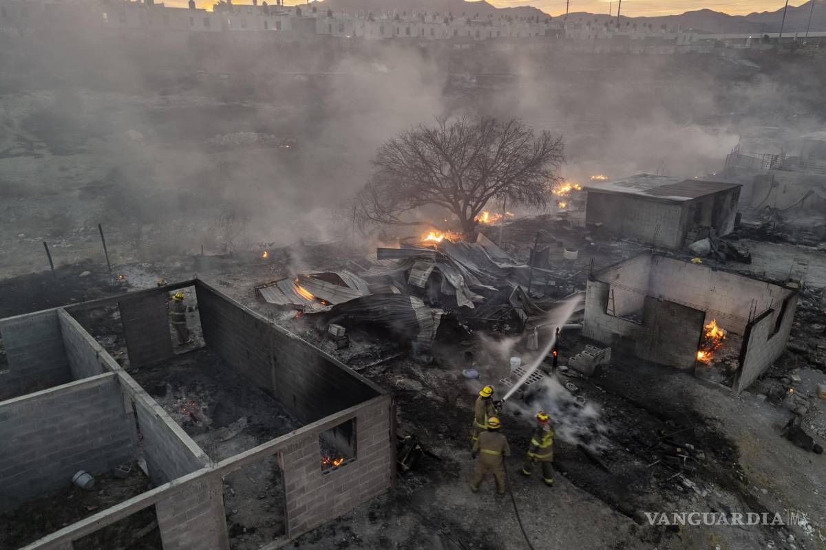 Acumula Saltillo 14 detenidos por incendios en baldíos en 2025; no hay móvil aparente