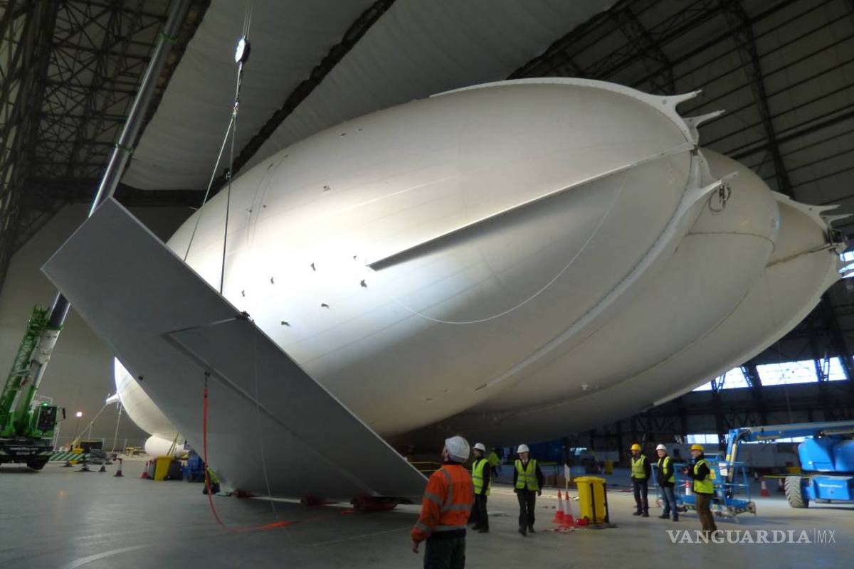 $!Airlander, la aeronave más grande y ecológica