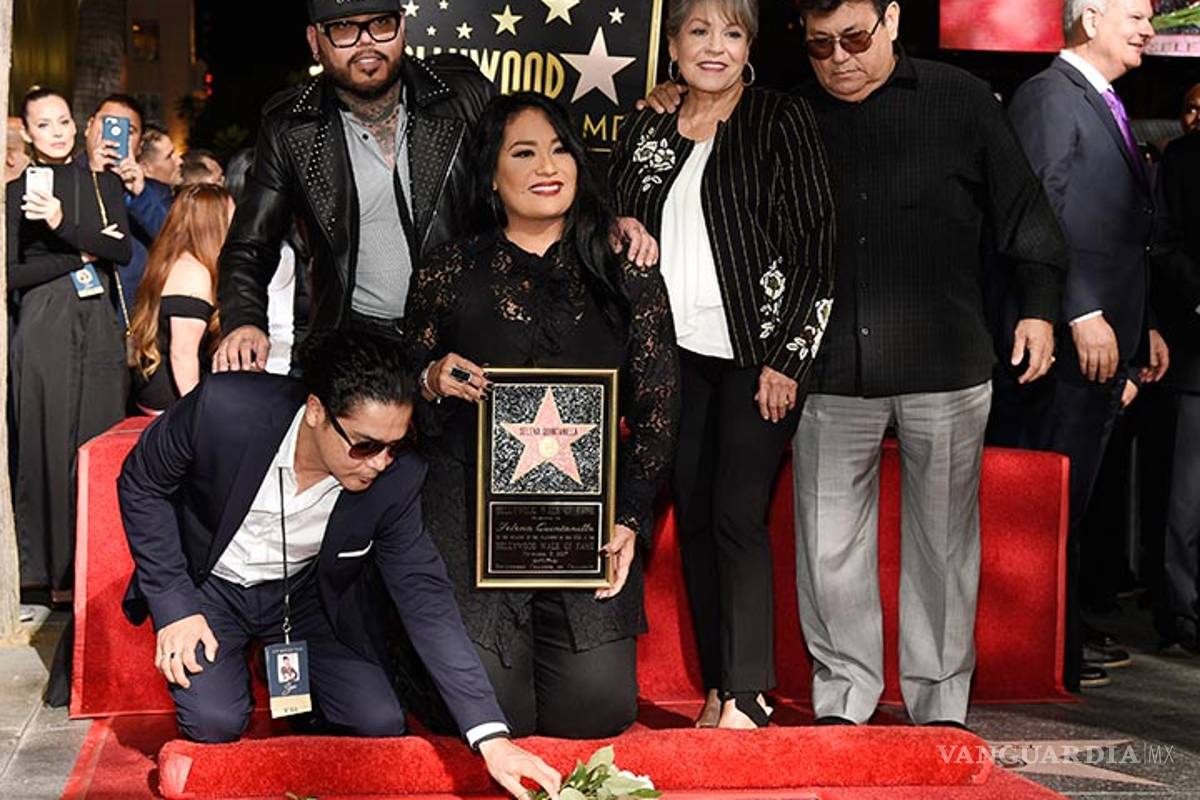 Selena Quintanilla ya tiene su estrella en el Paseo de la Fama