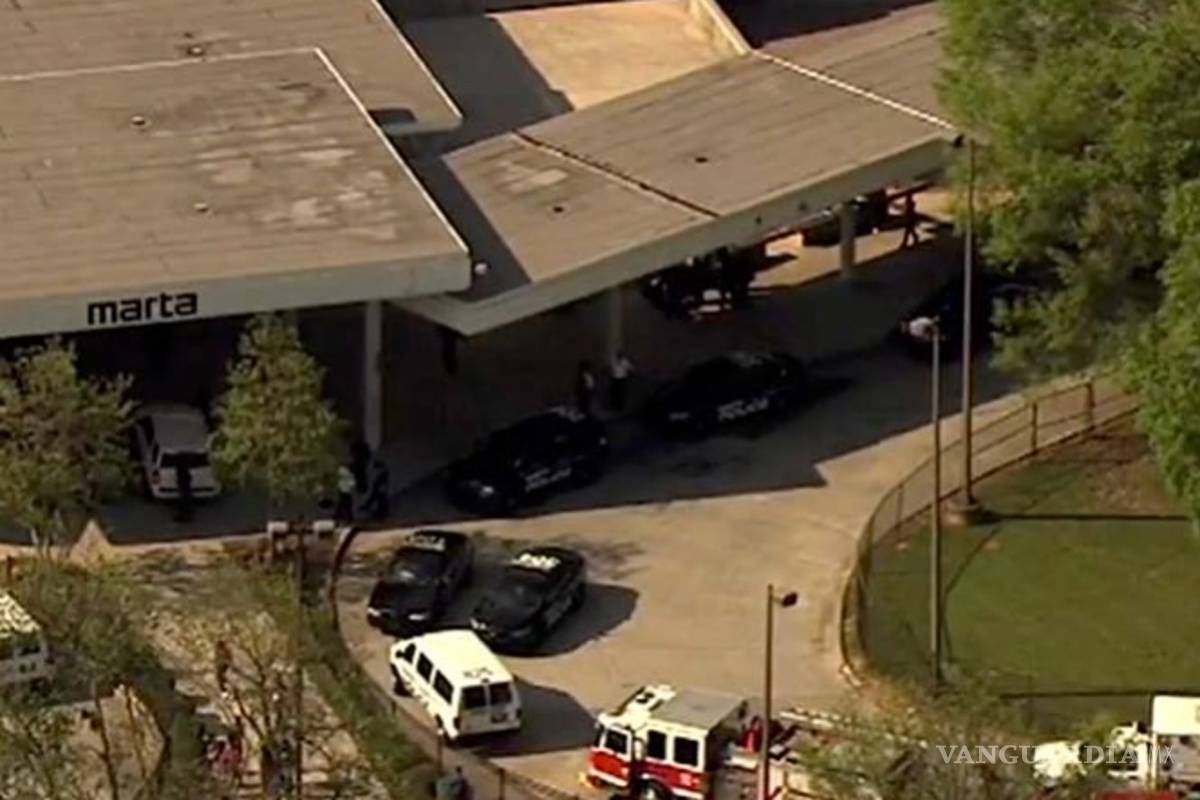 Deja 1 muerto tiroteo en el metro de Atlanta