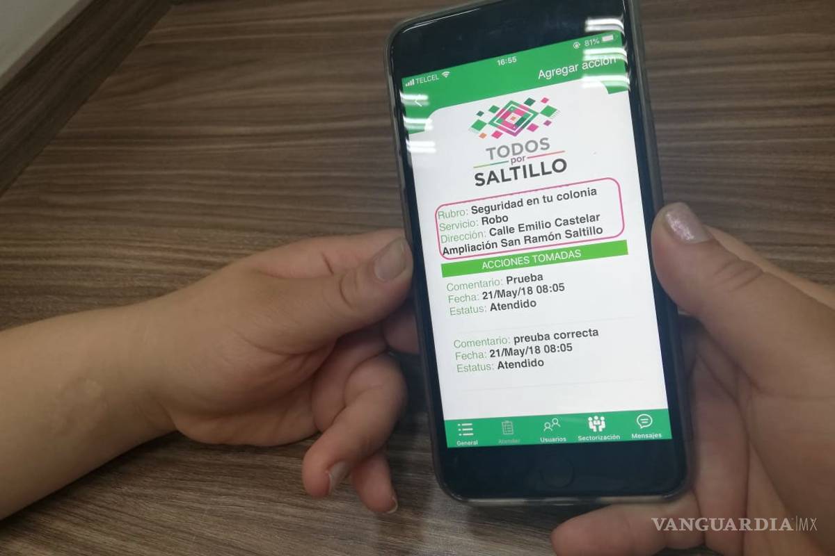 Crea el Municipio app para denunciar delitos; es llamada 'Todos por Saltillo'