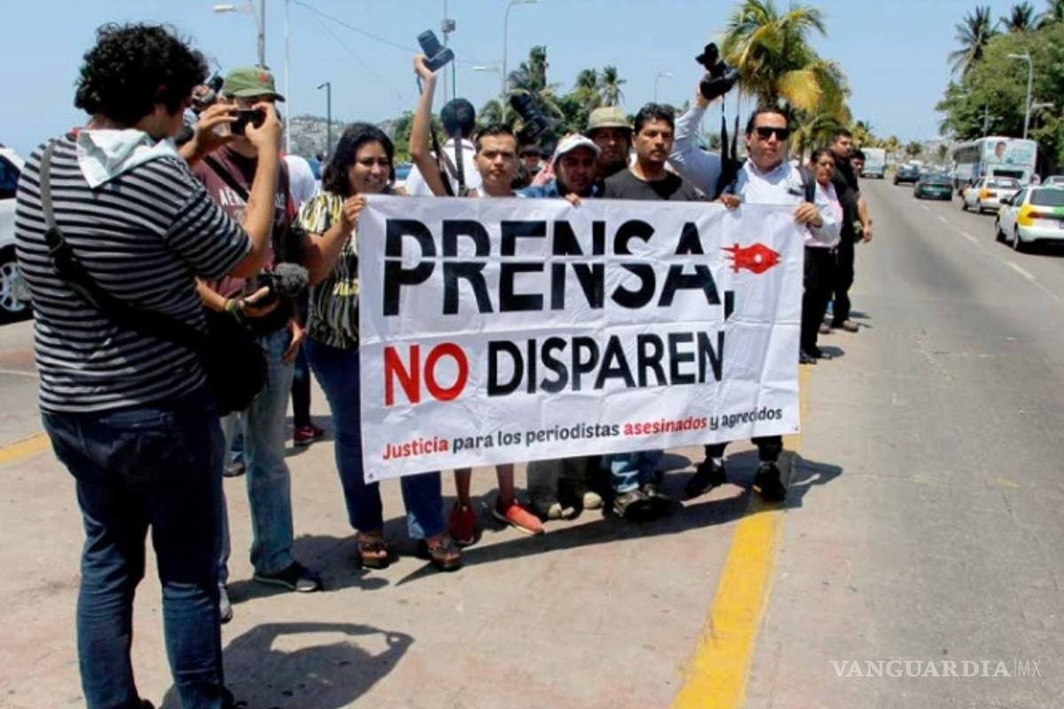 Reporteros se manifiestan por asesinato de Héctor González Antonio